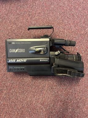 Hitachi Camcorder VHS Movie Camcorder in Black